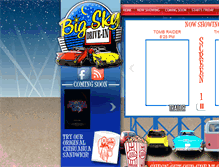 Tablet Screenshot of bigskytheatre.com